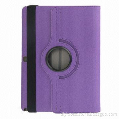 2014 Edition 360 Degrees Rotatable Cloth Texture Leather Case with Holder for Samsung Galaxy Note